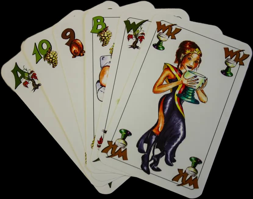 Winzerblatt - Kartenspiel