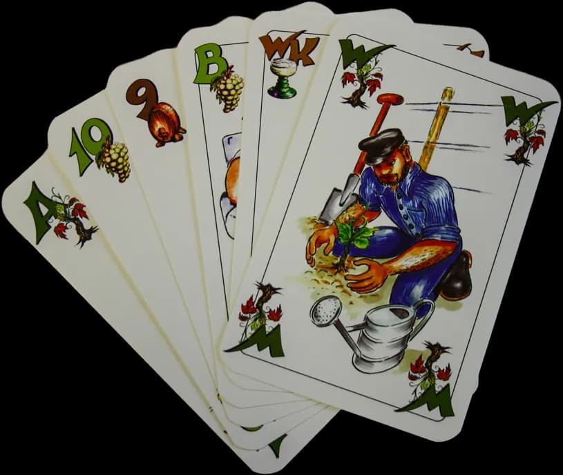 Winzerblatt - Kartenspiel