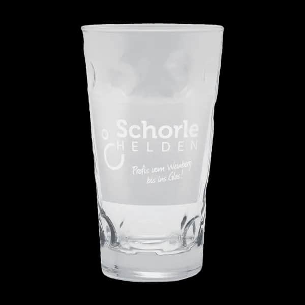 Schorle-Helden Dubbeglas